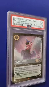 PSA 9 Lorcana Illumineer's Quest - Mickey Mouse Playful Sorcerer Cold Foil - 225 - Bild 1 von 2