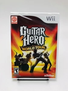 Nintendo Wii Game: Guitar Hero World Tour-Not for Resale Version Sealed - Picture 1 of 9