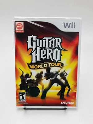 Nintendo Wii Game: Guitar Hero World Tour-Not for Resale Version Sealed - Image 1 of 4