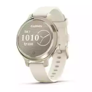 Garmin Lily 2 Active - Lunar Gold with Bone Silicone Band (010-02891-00) - Picture 1 of 9