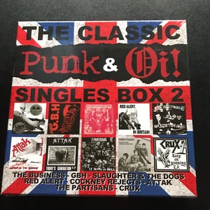 The Classic Punk & Oi! Singles Box 2 EP vinyl cockney rejects crux business GBH - Bild 1 von 2
