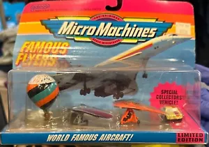 Vintage Micro Machines 64000 Famous Flyers Collection #6 World Famous Aircraft - Picture 1 of 4