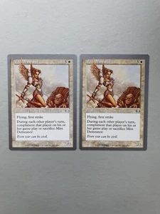 Miss Demeanor x2 , MTG Unglued (1998). Uncommon White Creature NM - Picture 1 of 2