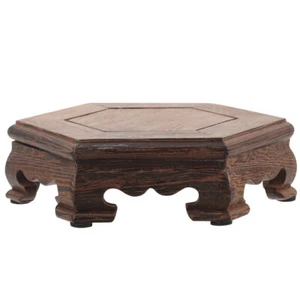 Chicken Ornaments Wood Display Base Stand Decor for Indoor - Picture 1 of 12