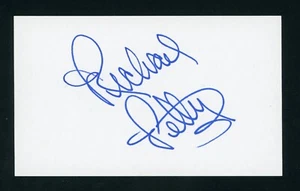 Tarjeta 3x5 firmada por Richard Petty NASCAR Salón de la Fama Salón de la Fama Salón de la Fama del Rey G1278 - Imagen 1 de 1