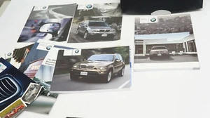 BMW serie X5 2004 manual para dueños + estuche de cuero - Imagen 1 de 4