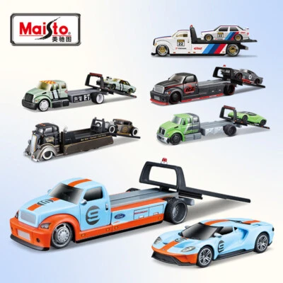 Trailer Model Boutique Collection Car 1:64 Decoration Toy Alloy Maisto Boy - Image 1 of 4