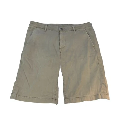 AG Griffin Shorts Mens 30 Khaki Relaxed Fit Casual Chino Style Y2K Skater - Image 1 of 4