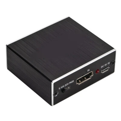 HDMI Stereo Audio Extractor Converter 4K * 2K HDMI to HDMI + Optical SPDIF 3.5mm - Image 1 of 4
