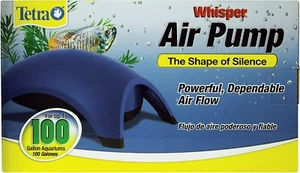 Tetra Whisper Air Pump Silent Flow Large Aquariums Fish Tank For 10 40 60 100 Gl - Picture 1 of 32