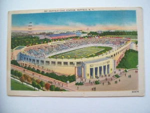 98:-BUFFALO CIVIC STADIUM, BUFFALO, N.Y. POSTKARTE - Bild 1 von 2