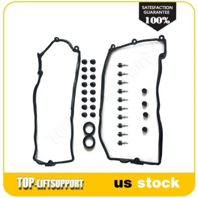 For 2002-2010 2003 2004 2005 BMW 745i X5 645Ci 545i 550i Valve Cover Gasket Set Foto 1 de 4