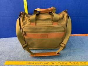 Hartmann Nylon Beige Carry On Duffle Over Night Bag - Picture 1 of 24