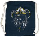 Odin Face Drawstring Bag Valhall Valhalla Odhin Vikings Viking Norse Norsemen