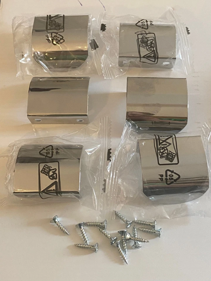 105826 (109535) x 6 IKEA ORIGINAL IKEA Opparyd Griffe + Schrauben-PAX VIKEDAL METHOD - Bild 1 von 1