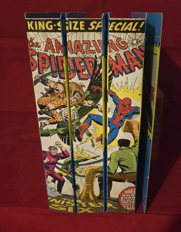 Juego de figuras Hasbro Marvel Amazing Spider-Man vs The Sinister Six 3,75"  Foto 1 de 4