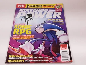 Nintendo Power Feb 2008 Volume 225 Sonic RPG Super Mario Galaxy Okami No Poster - Picture 1 of 3
