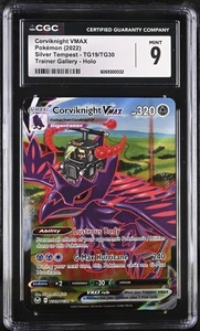 Corviknight VMAX TG19/TG30 Silver Tempest CGC 9 como nuevo 2022 - Imagen 1 de 2