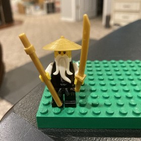 Lego Sensei Wu Black Outfit Dx 2507 2521 2255 Njo026 Retired Rare