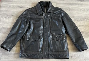 Duffer Of St George Original Vintage Leather Jacket size XL 46”C - Picture 1 of 9