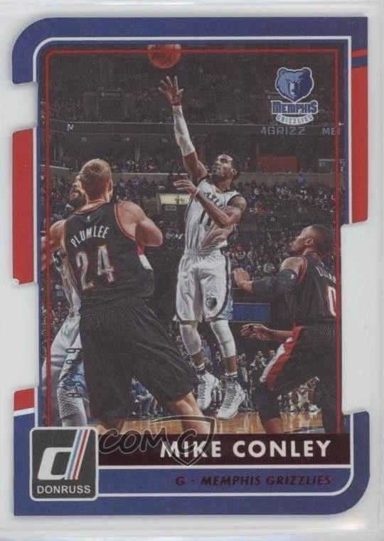 2015-16 Panini Donruss Inspirations Die-Cut /89 Mike Conley #133 - Image 1 of 2