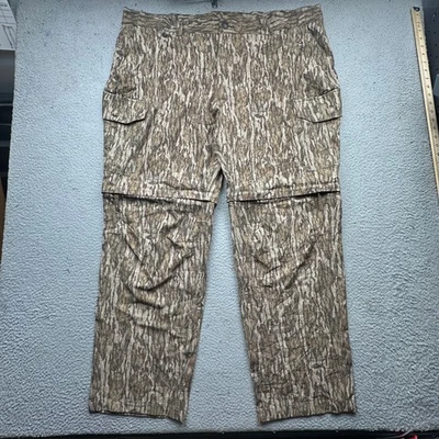Magellan Camouflage Mossy Oak Convertible Pants Mens 3XL Hunting Bottom Land - Image 1 of 4