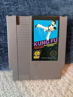 Kung Fu (Nintendo Entertainment System, 1985) Tested and Working! - Image 1 of 4