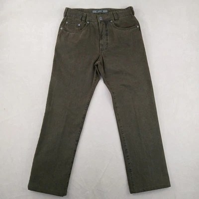 Pantalones de mezclilla Gardeur 46 **Actual 28x28 para hombre marrón pierna recta Foto 1 de 4