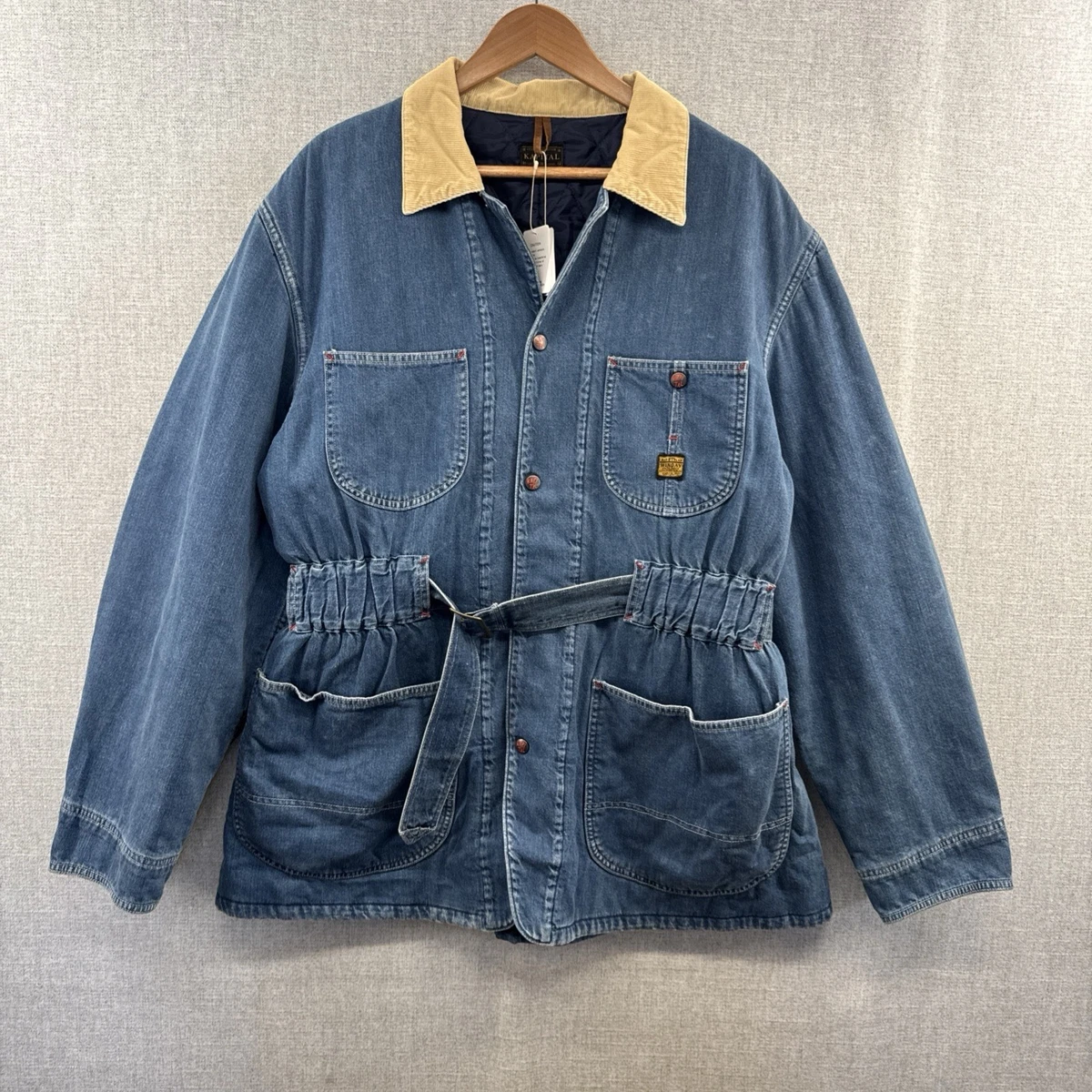 Kapital K Blue Regular Size Coats, Jackets & Vests for Men for