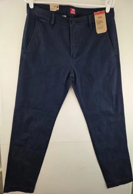 Levi's Men's 31x30 Navy Blue XX Chino Standard Taper Pants NWT $69.50 - Image 1 of 4
