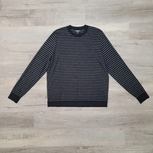 Nordstrom Tech Smart Merino Wool Coolmax Striped Base Layer Crew Neck Sweater - Bild 1 von 7