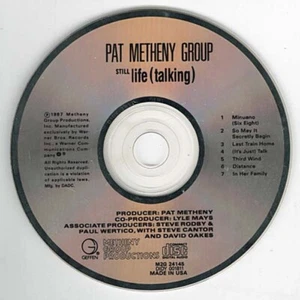 Still Life (Talking) ~ Pat Metheny Group ~ Electronic ~ CD ~ Acceptable - Foto 1 di 1