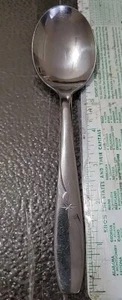 Wallace Stainless, North Star Solid Serving Spoon 7-7/8" - Picture 1 of 3