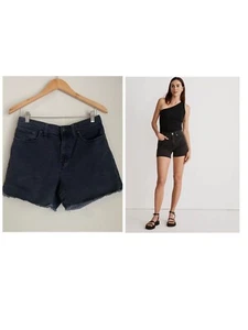 Madewell pantaloncino denim vita alta lavaggio lunare taglia 28 - Foto 1 di 13