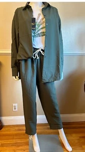 womens two piece pants outfit sets - Picture 1 of 7
