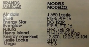 PW-21 Kerosene Heater Wick ALADDIN J-680 DIXIE PTE-5 PTE-16 MEGA PTE-5 16 FH-41 - Picture 1 of 3