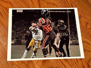 "Póster con impresión artística de Myles Garrett 11x14"" Cleveland Browns Mason Rudolph Fight" - Imagen 1 de 1