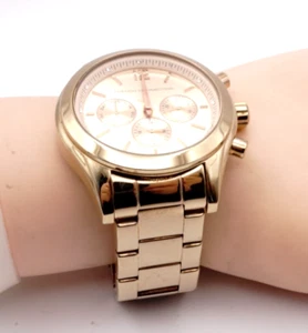 WOMENS WRISTWATCH - French Connection Designer Wristwatch Gold Tone Quartz - Picture 1 of 9