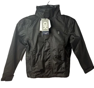 Little Donkey Andy Junior Waterproof Drytech Winter Jacket Black Size 128 New! - Picture 1 of 16