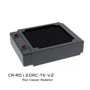 Radiador de cobre Granzon 120 mm de espesor 40 mm para ventiladores de 12 cm CR-RD120RC-TK-V2 - Imagen 1 de 14