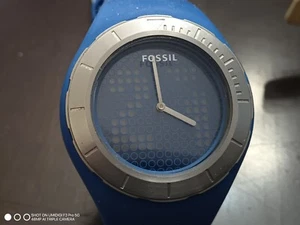 RARE fossil big tic watch men jr 1211 RUNS - Picture 1 of 3