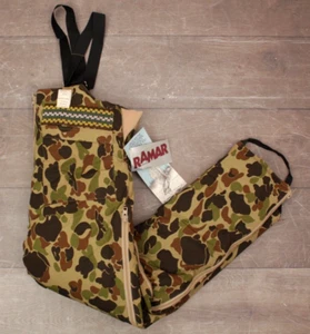 Vintage Herren 70er 80er Snow Goose Neu aus altem Lagerbestand Camouflage Daunen Schneehose 1970s 1980s Canada Overall - Bild 1 von 12