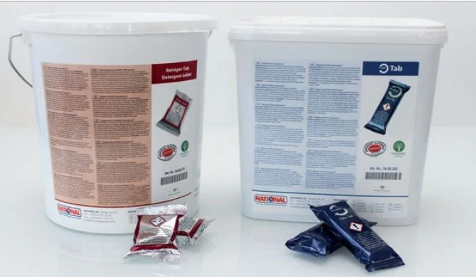 Détergent Pour Four 100 Tabs + Rinçage 50 Tabs RATIONAL