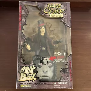 Art Asylum Alice Cooper Jack In The Box Welcome To My Nightmare Music Box Opere - Foto 1 di 13