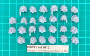 Blood Angels Upgrades Schulterpolster gemischtes Set x 26 J Warhammer 40 K E8 A - Bild 1 von 1