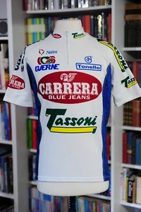 Vintage 1995 Team Carrera Trikot. Gut gebraucht. Original! Größe 4 (groß). - Bild 1 von 7
