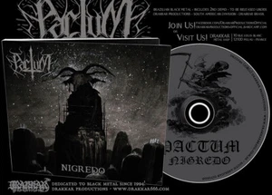 PACTUM Nigredo CD Digipak NEW Drakkar Brazilian Black Metal Sarcofago Mystifier - Picture 1 of 2
