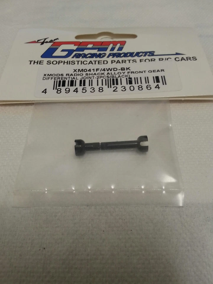 XMODS GEN1 GPM ALLOY FRONT GEAR DIFFERENTIAL JOINT CUP XM041F/4WD BLACK NEW  - Image 1 of 1