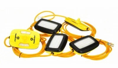 Southwire 7164SW LED Construction String Lights 50' 14/3 SJTW Cord - Image 1 of 4