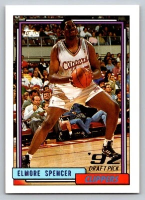 1992-93 Topps - Elmore Spencer #300 (RC) - Image 1 of 2
